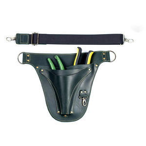 PU <b>leather</b> florist <b>tool</b> storage bag, gardening <b>tool</b> bag, outdoor pruning and trimming waist bag - Product Image 3