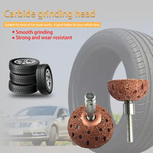 Tête de meule de polissage en acier au tungstène de type bol pour la réparation et le meulage des pneus - Product Image 5