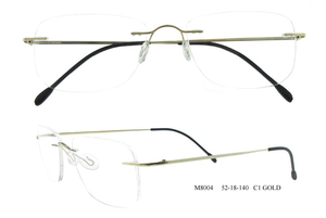 Hợp thời trang chất lượng hàng đầu tinh khiết <span class=keywords><strong>Titanium</strong></span> <span class=keywords><strong>Eyewear</strong></span> Khung ánh sáng không có Vành kính mắt linh hoạt Kính mắt Frames - Product Image 4