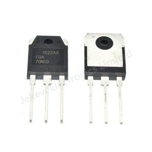 Jekevi ทรานซิสเตอร์ TO-3P 70N10 FQA70N10 100V แบบใหม่ดั้งเดิม N-CH มอส35A มอสเฟท - Product Image 2