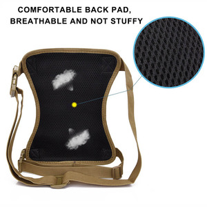 Sac de jambe tactique pour la pêche et les activités de plein air, pochette de cuisse respirante en Oxford pour moto, sac banane - Product Image 4