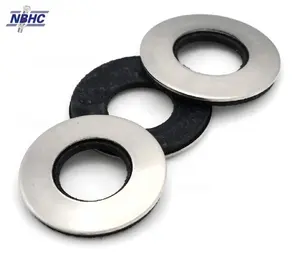 NBHC007WA China Manufacturer Zinc Galvanized Stainless Steel Conical Rubber EPDM Washer