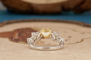 14K Gold Lab Grown <b>Diamond</b> <b>Ring</b> for Women Fashion Synthetic <b>Diamond</b> <b>Ring</b> Fine Jewelry Engagement Wedding Gift Jewelry - Product Image 5