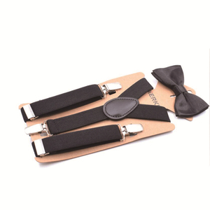 Set di <span class=keywords><strong>bretelle</strong></span> per papillon <span class=keywords><strong>e</strong></span> <span class=keywords><strong>bretelle</strong></span> da <span class=keywords><strong>uomo</strong></span> personalizzate all'ingrosso per <span class=keywords><strong>uomo</strong></span> elastico largo regolabile - Product Image 1