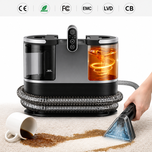 Máquina Profesional <span class=keywords><strong>de</strong></span> Limpieza <span class=keywords><strong>de</strong></span> Alfombras y Tapicería, <span class=keywords><strong>con</strong></span> Gran Potencia <span class=keywords><strong>de</strong></span> Succión, Portátil, a <span class=keywords><strong>Vapor</strong></span> - Product Image 1