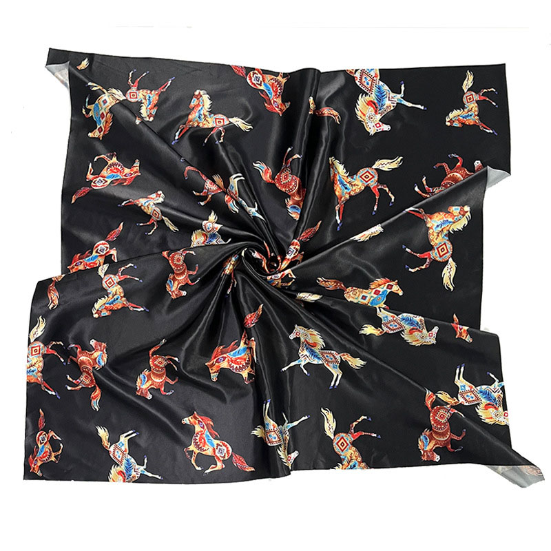 Foulard Coeur Sauvage Terracotta Enfant - Bonheur du Jour
