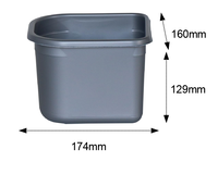 Boîte à crème glacée en PP de qualité alimentaire, recyclable et durable - Résistante aux basses températures (-25°C) pour l'emballage éco-responsable des desserts en UE