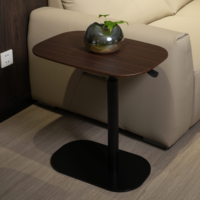 Table basse contemporaine minimaliste ADA Furniture, pivotante à 360°, avec levage à gaz, pour chambre à coucher, salon, console