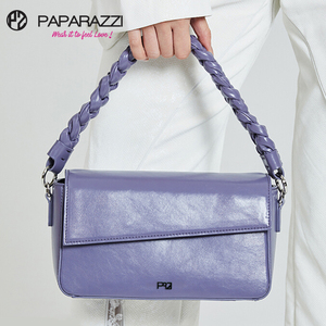 Cadena de suministro global <span class=keywords><strong>Paparazzi</strong></span> personalizado # PA0034 <span class=keywords><strong>moda</strong></span> mango trenzado nuevas mujeres señoras PU cuero bandolera bolso de hombro bolsos - Product Image 1