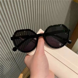 Korean Version Black <b>Tan</b> Anti Blue Light Photochromic Glasses Retro Hipster <b>Face</b> Classic Shade Unisex High-quality UV400 - Product Image 2