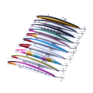 Leurre flottant Hengjia pour bar, 18cm 26g, gros leurres de pêche, lot de 10 - Product Image 2