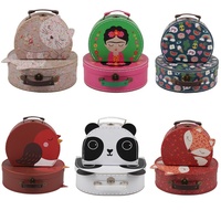 Échantillon Gratuit, Vente en Gros, Logo Personnalisé, Design de Luxe, Valise en Carton avec Poignée, Emballage pour Jouets et Vêtements, Boîte Cadeau pour Bébé
