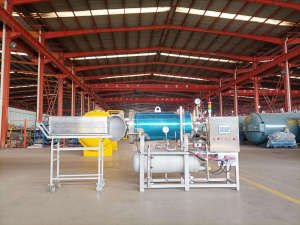 Hơi nước công nghiệp liên tục 200L thực phẩm nhỏ Nồi hấp tiệt trùng áp lực vặn lại máy cho thực phẩm đóng hộp vặn lại túi - Product Image 5