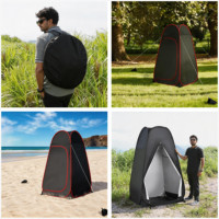 Tente de camping pop-up pour toilettes et vestiaire |   Abri de Douche Instantané en Tissu Oxford Imperméable 1000 mm |   Vente en gros personnalisée