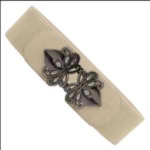 Rộng đàn hồi eo Áo Đầm vành đai cổ điển floeal co giãn vành đai với thiết kế đặc biệt của phụ nữ Corset giản dị Dây thắt lưng cho trang phục - Product Image 3