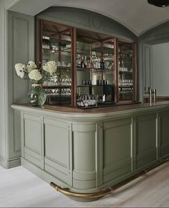 Vermont moderno lusso personalizzato verde mobile da <span class=keywords><strong>cucina</strong></span> popolare piccolo Design della <span class=keywords><strong>cucina</strong></span> in legno per la ristrutturazione della <span class=keywords><strong>cucina</strong></span> - Product Image 2