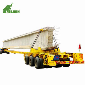 <span class=keywords><strong>Remorque</strong></span> semi-<span class=keywords><strong>remorque</strong></span> électrique robuste autopropulsée pour le transport de poutres longues - Product Image 2