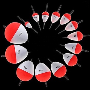 Bobbers de pêche en mousse dure avec bâton ensemble de flotteurs de pêche rouge blanc <span class=keywords><strong>pour</strong></span> Crappie Panfish Walleyes Bass Trout - Product Image 5