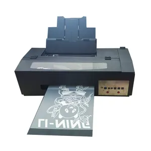 YILEE DX5 Printhead A3 Desktop DTF Inkjet Label Printer Tinta Digital Sticker Printing Machine for Cotton Tshirts Jacket Cap Bag