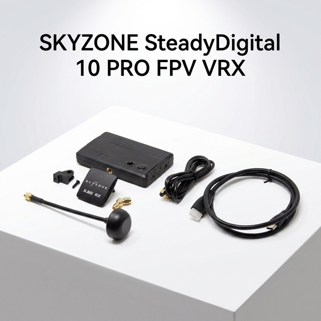 SKYZONE SteadyDigital 10 PRO FPV VRX 5.8G Digital Receiver Module 1080P 60fps DVR for Goggles Monitor Headset