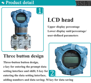 Trasduttore di pressione intelligente Ex certificato per applicazioni di liquidi e Gas trasmettitori di pressione ad alta precisione - Product Image 4