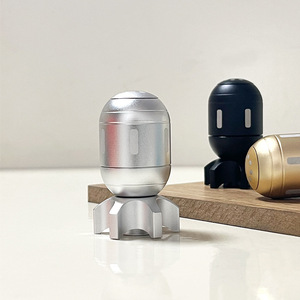 Creative Simulated <b>Mini</b> Torpedo Hand Finger Spinner Anti-stress Relief Toy Adults Office Travel Decompression Gyro Gift - Product Image 4