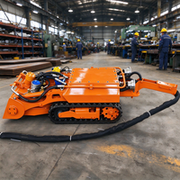 Robot de dragage de canalisations minces avec brosse rotative pour le nettoyage des réseaux d'égouts municipaux
