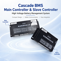 ECBMS 224S Batería de Litio Modular de Alto Voltaje BMS Power Bank PCBA EC-HV-MC1+EC-HV-SC13 Pantalla LCD de 4.3 Pulgadas CAN RS485 para Uso Industrial