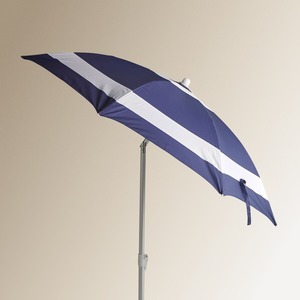 Sombrilla de Playa Personalizada de Lujo de 6 pies, Resistente al Viento, con Protección UPF 50+, Rayas, con Logotipo, Base con Tornillo para Arena y Función de Inclinación - Product Image 2