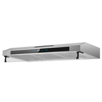 IDEA sous armoire hotte de cuisine mince, prix bas 60/90cm hotte de cuisine électrique haute puissance d'aspiration hotte de cuisine