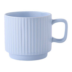 แก้วเซรามิก พอร์ซเลน แก้วกาแฟแบบซ้อนได้ สำหรับใช้ในบ้าน ดีไซน์น่ารัก สีพื้น แก้วน้ำ - Product Image 4