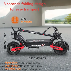 2026 US Stock Double Shock Absorbers Disc Brakes Large Screen <b>Turn</b> Signals High-speed Brushless Motor 48v Lithium Battery J15PRO - Product Image 4