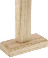 Petites croix orthodoxes en bois à poser pour l'artisanat - Décoration intérieure gravée, couleur et taille personnalisables, objets de collection artistiques