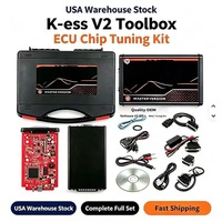 Herramienta de ajuste de chip OBD2 Kess V2 Toolbox V2.80 en stock en almacén de EE. UU., kit de programación de lectura y escritura de ECU automático