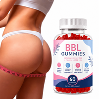 Gummies pour le lifting des fesses, complément alimentaire naturel, emballage personnalisé en gros, marque privée