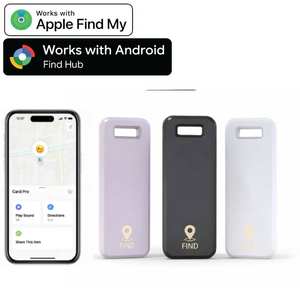 Localizador Inteligente para Encontrar Mi Dispositivo, Compatible con Google Android Find Hub e iOS MFI, Rastreador de Llaves, Carteras, Bolsos, Equipaje, Antipérdida, GPS - Product Image 1