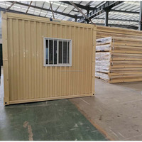 Maison préfabriquée en acier léger de 20 pieds à assemblage rapide avec conception prête à l'emploi pour l'hébergement des travailleurs