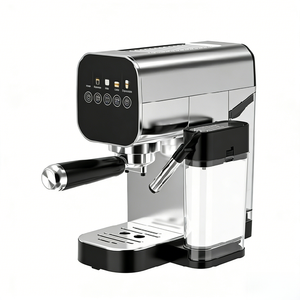 Cafetera Programable con Control NTC, Bomba de Alta Presión de 20 Bares, Acero Inoxidable, Recipiente de Agua Extraíble de 0.9L, <span class=keywords><strong>Espresso</strong></span> Semiautomático - Product Image 1