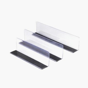 ชั้นวางของพลาสติกใสรูปตัวแอลปรับได้สำหรับตัดชั้นวางของโลหะ - Product Image 6