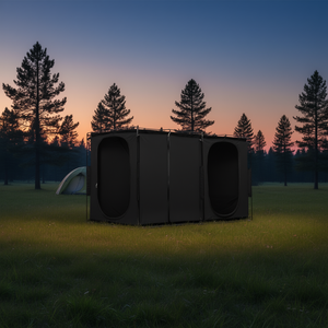 เต็นท์นอนกลางแจ้งแบบเตียง 3 ประตู ผ้าโพลีเอสเตอร์กันแสง 70% ชั้นเดียว สำหรับสามฤดู ประกอบเอง - Product Image 2