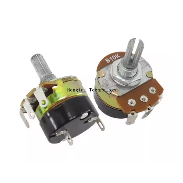 New Original WH138-1 B5K 10K 20K 50K 100K 250K 500K 1M Potentiometer With Switch For Dimming And Speed Control