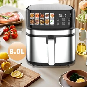 10 fonction <span class=keywords><strong>à</strong></span> une touche en acier inoxydable <span class=keywords><strong>XL</strong></span> 10 litres moins d'huile grande <span class=keywords><strong>friteuse</strong></span> avec écran coloré - Product Image 3