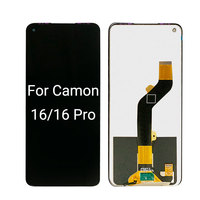 Écran LCD complet Tecno Camon 16 Pro 16.0 6,8 pouces, luminosité 1600 cd/m², pièce compatible pour téléphone portable, garantie 1 an