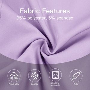 Women Scrub Uniform Set Moisture Wicking Split Design Lightweight Woven Fabric Hospital Workwear For Medical Nursing Summer Use - Product Image 5