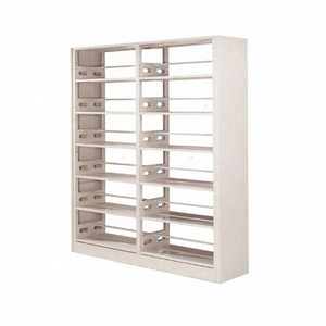 High Quality Library Furniture 6-layers Bookshelf Height-adjustable Strong Metal <b>Bookcases</b> for Students - Product Image 4