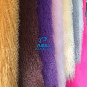 [YUEDA Fur Factory] Vải LÔNG CÁO Giả Nặng Với Nhiều Màu Sắc Để Làm Đệm, Thảm, Thảm, Thảm, Chăn, Cổ Lông