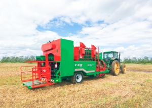 Machine de stockage verte avec conception de réduction du bruit Moissonneuse-batteuse d'ensilage à paille de maïs pour un fonctionnement silencieux - Product Image 3
