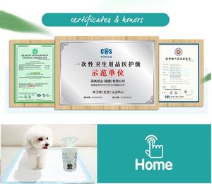 Tapis de propreté pour chien en coton biodégradable écologique, absorbant, multicouche, taille personnalisable, aide à l'apprentissage de la propreté - Product Image 5