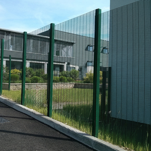 Clôture soudée galvanisée 358 avec indice anti-coupure classe C4, revêtement en poudre pour la sécurité des villas - Product Image 1