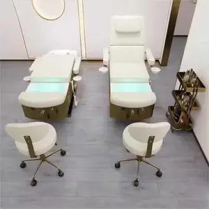 独特设计的美容美发沙龙水疗按摩足疗床电动卧底水循环洗发椅